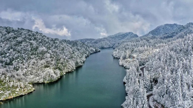 冰雪奇缘！快来古蔺捕捉阳光下的雪封仙境！(图11)