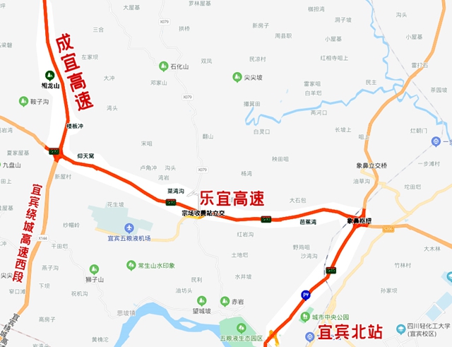 免费跑！成宜高速即将试通车！宜宾4条路线可上高速！这样走……(图5)