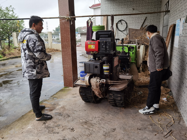 江阳区农业农村局开展农机补贴核查工作(图1)