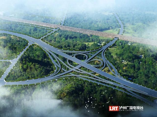 泸州二环路建设不停歇，蜀泸立交F匝道预计春节前通车(图10)