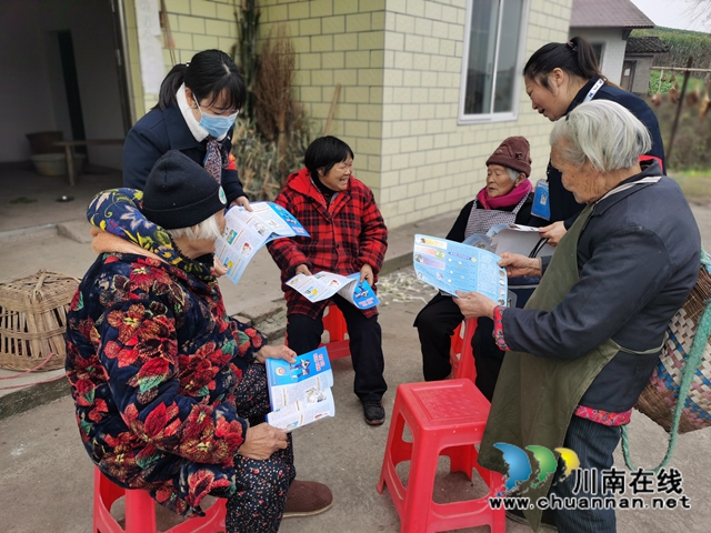 内江经开区靖民镇石马村：积极开展反诈宣传，筑牢反诈骗第一防线(图1)