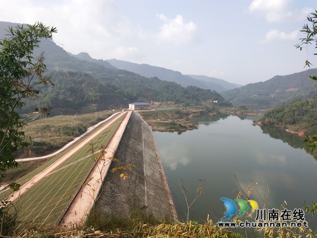 合江县锁口水库通过验收即将下闸蓄水(图3)