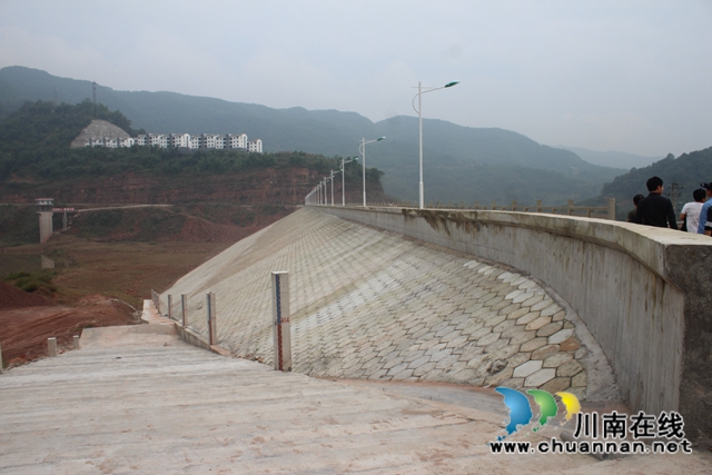 合江县锁口水库通过验收即将下闸蓄水(图5)