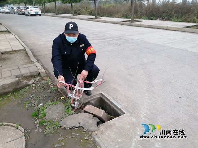 内江经开区靖民镇双雁社区：开展隐患排查，防患于未然(图1)