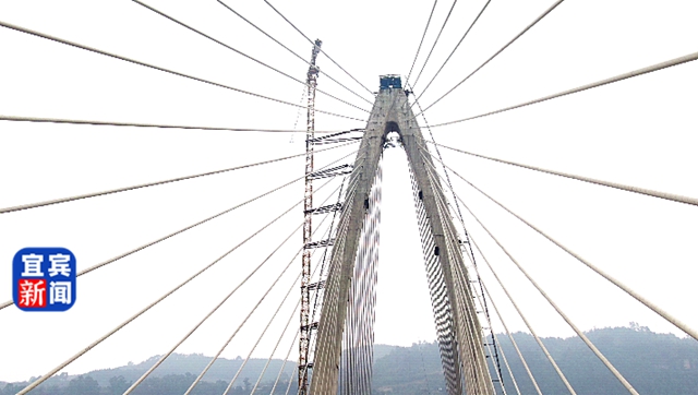 宜宾这座跨江大桥即将合龙！(图4)