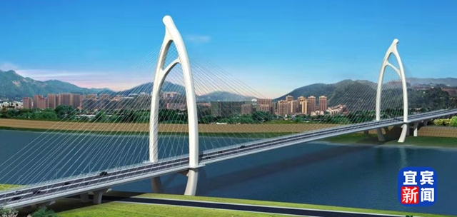 宜宾这座跨江大桥即将合龙！(图5)