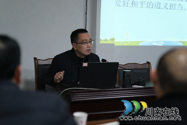 龙马潭区小市街道开展学习贯彻党的十九届五中全会精神专题党课(图2)