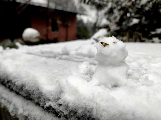 来方山，“雪”拼！(图12)