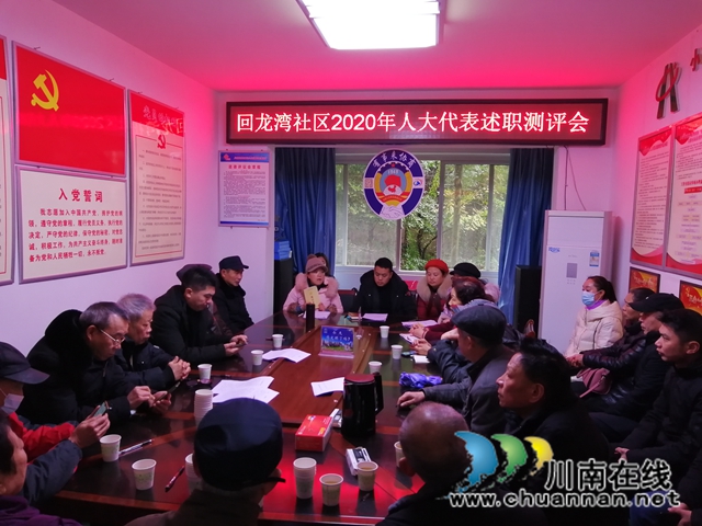 龙马潭区小市街道召开区人大代表向选民述职活动(图3)