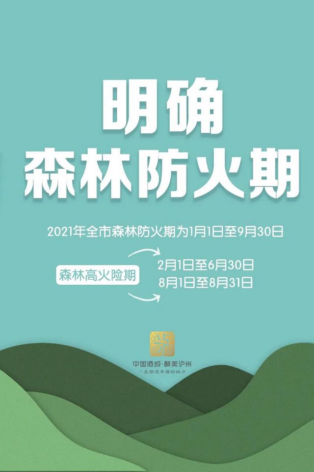 每位市民需牢记！泸州发布最新森林防火令，每条都很重要！(图2)