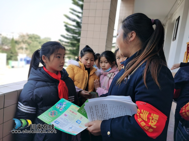 内江经开区靖民镇石马村：禁毒进校园，青春更清澈(图1)