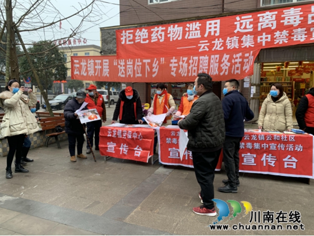 泸县云龙镇开展“就业援助月”招聘活动(图2)