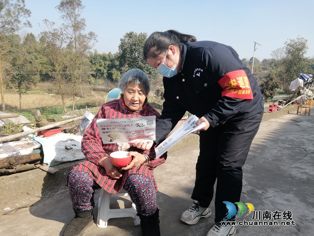 内江经开区靖民镇青冈社区：提高防骗意识，保护个人信息，全民反诈促和谐(图1)