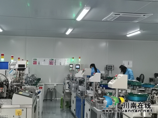 克服疫情影响  泸县企业赶制定单力争实现开门红(图4)
