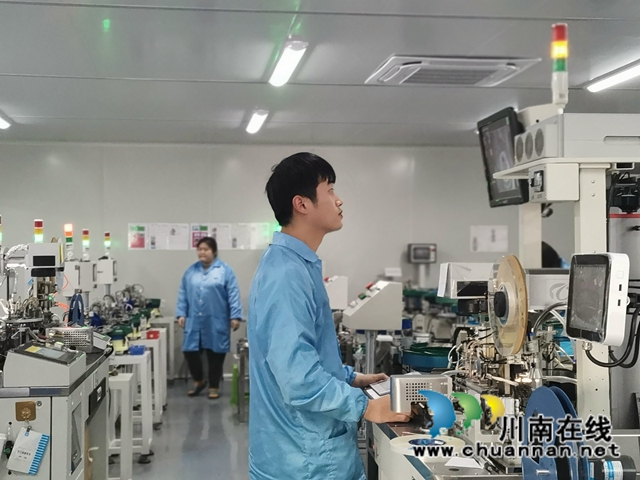 克服疫情影响  泸县企业赶制定单力争实现开门红(图2)