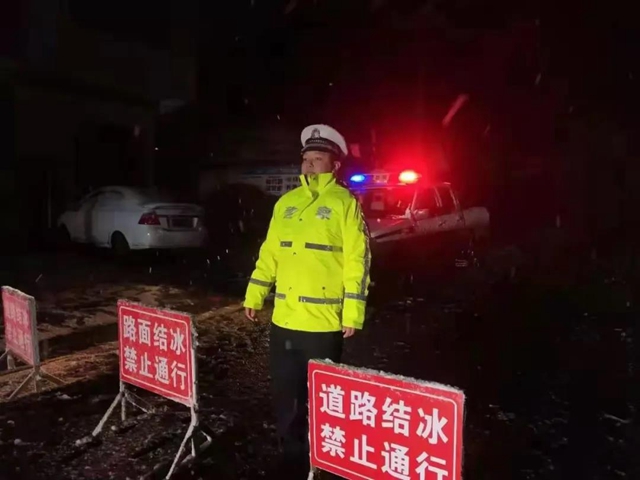 -4.9℃下古蔺的“雪警”，你绝对没有见过！(图10)