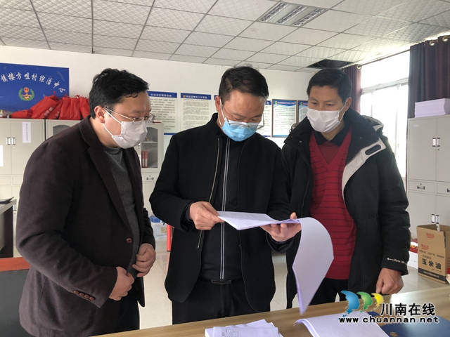 叶仕良到泸县百和镇督导疫情防控、森林防灭火、村委换届选举工作(图2)