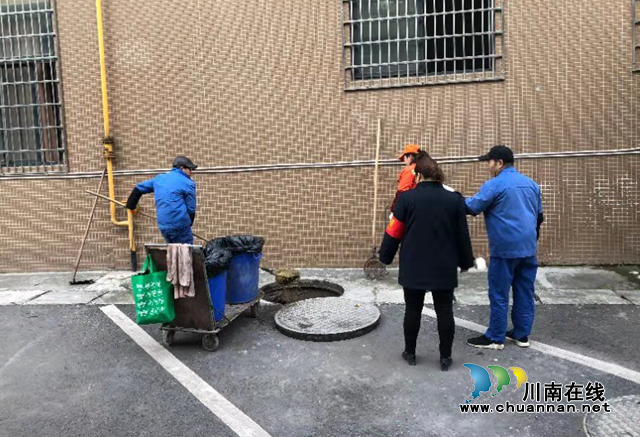 内江经开区交通镇曙光社区：下水道堵塞让人烦，社区协调解忧愁(图1)