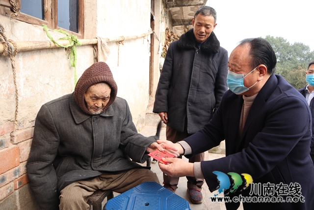 真情回馈家乡，泸县云龙镇组织商会开展节前慰问活动(图5)