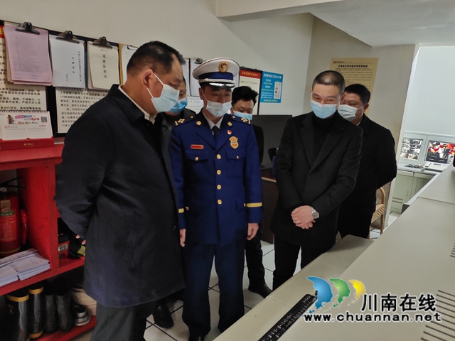 合江：李仁军节前检查疫情防控、安全生产和森林防灭火工作(图2)