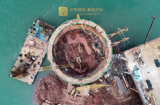 抢抓工期 泸州这两座长江大桥建设进度再刷新！(图1)