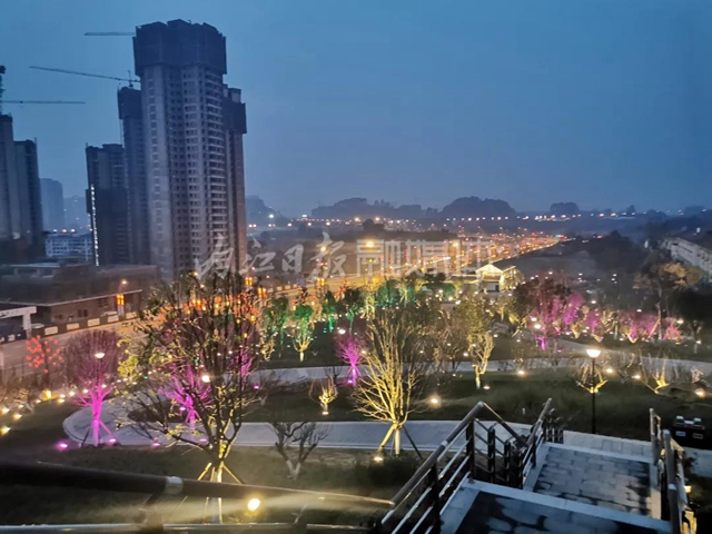 赶快来！内江城区这两个公园在办“灯会”(图6)