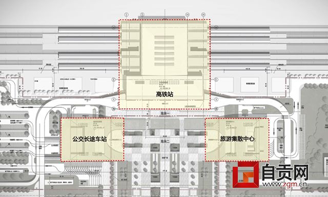 现场实拍 直击高铁自贡东站最新进展——(图10)