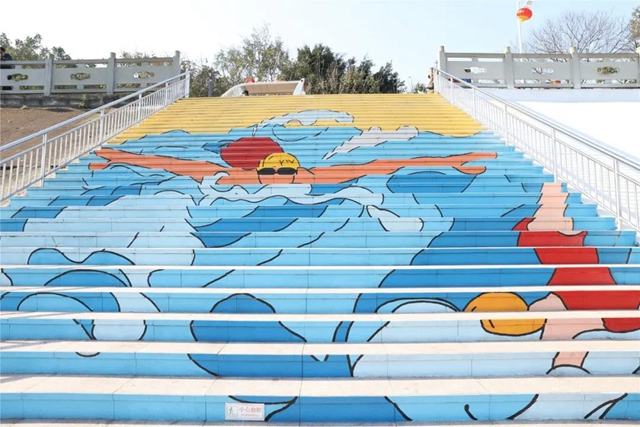 哪吒闹海彩绘太惊艳了！就在宜宾这个公园(图3)