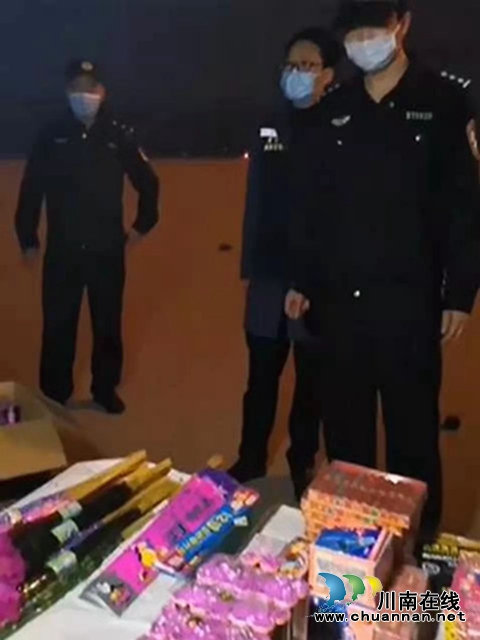 合江：荔城元宵夜，做好“守夜人”(图1)