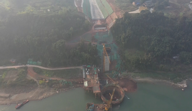 【项目进行时】合江白沙长江大桥又有新进展，现场施工图看这里……(图2)