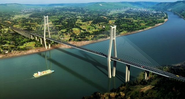 【项目进行时】合江白沙长江大桥又有新进展，现场施工图看这里……(图9)