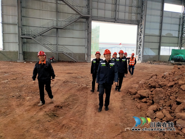 泸州市应急管理局到合江县开展企业复工复产督导检查(图1)