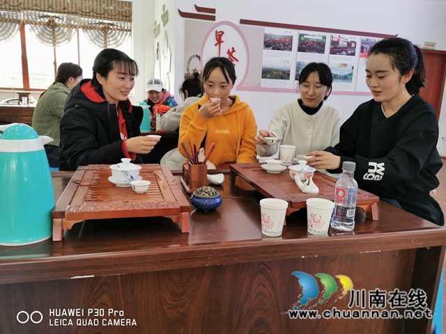 沐浴春光和畅，品闻茶香满园！纳溪区法院开展“三八妇女节”游梅岭茶园活动(图5)