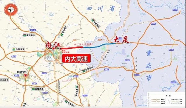 連接重慶!內江又一高速公路正在建設中