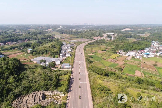 连接重庆!内江又一高速公路正在建设中(图7) 连接重庆!内江又一高速公路正在建设中(图7)