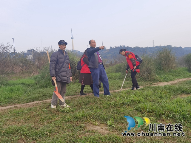 龙马潭区小市街道开展河岸清理志愿活动(图3) 龙马潭区小市街道开展河岸清理志愿活动(图3)