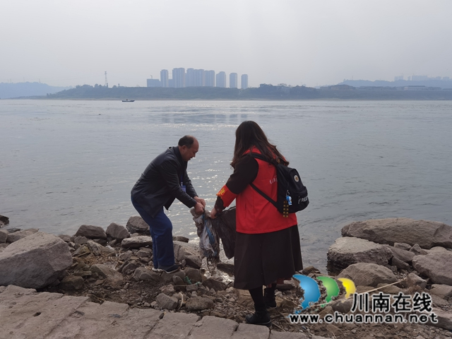 龙马潭区小市街道开展河岸清理志愿活动(图4) 龙马潭区小市街道开展河岸清理志愿活动(图4)