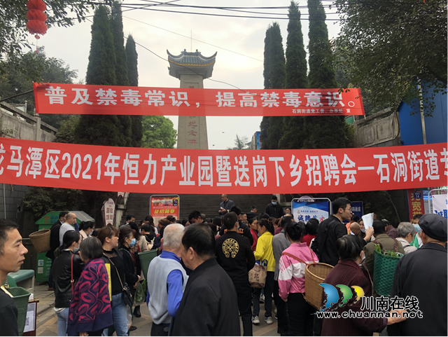 龙马潭区举办恒力产业园招聘会