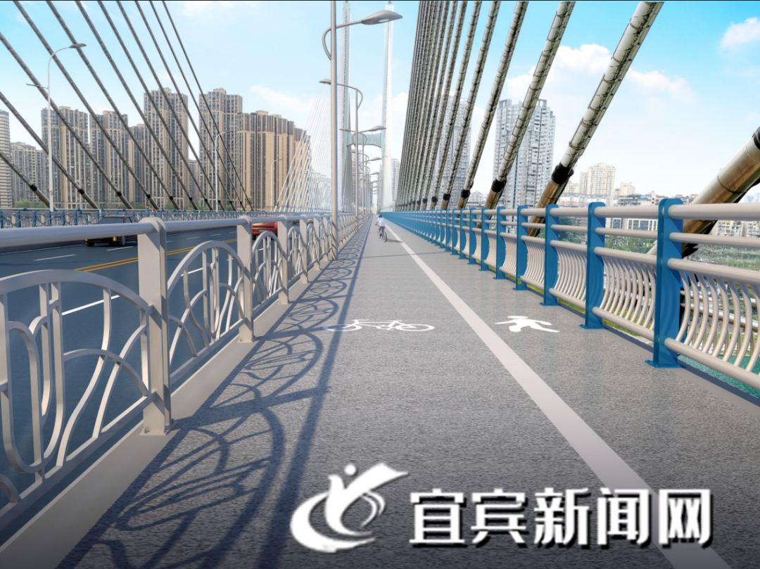 宜宾长江大桥改造即将完工(图4)