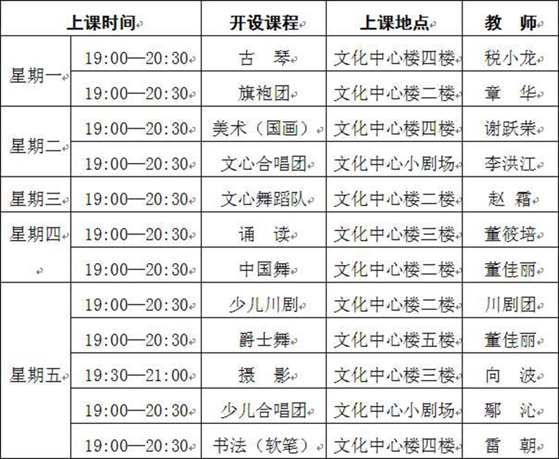 合江县文化馆文心艺术中心免费公益培训班招生了！(图1)