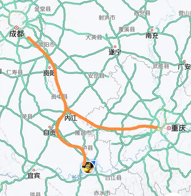 除了85分钟直达成都,泸州高铁还能去哪些地方?(图2) 除了85分钟直达成都,泸州高铁还能去哪些地方?(图2)