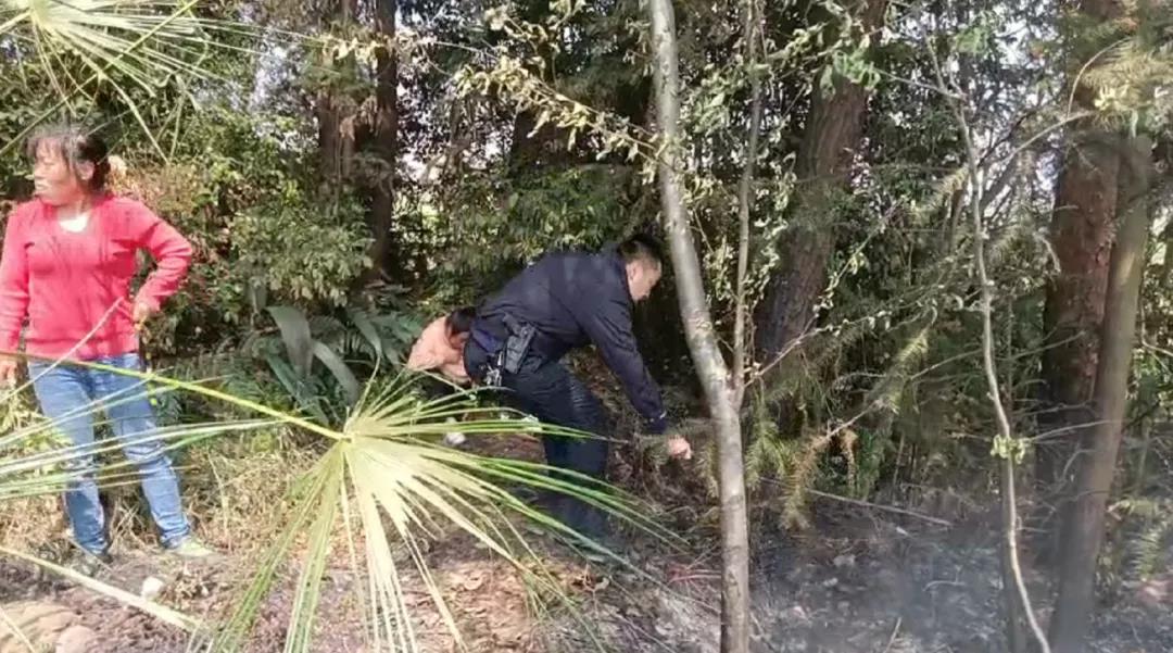 在野外放火炮，烧香烛！宜宾屏山两女子被行拘(图2)