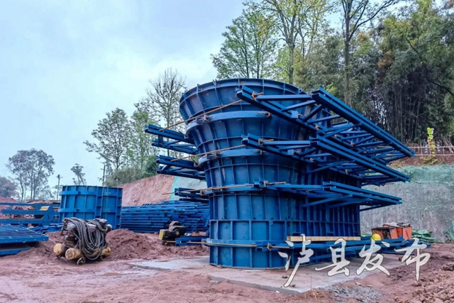 渝昆高铁泸县段最新进展来了！(图9)