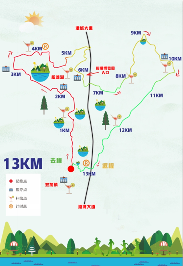 手慢无！龙马潭松滩湖环湖马拉松开始报名！(图10)