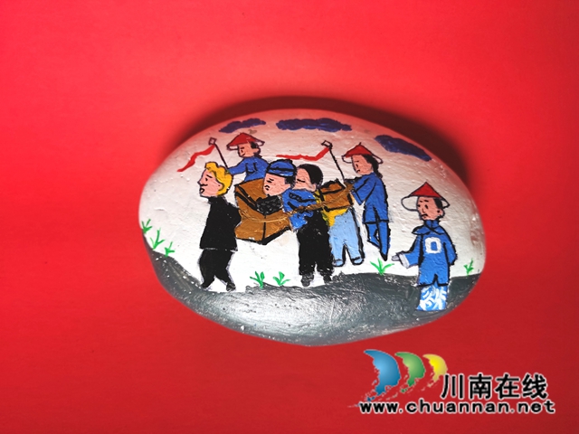 剪纸＋石绘漫画 泸县海潮镇学校“三举措”深入开展禁毒教育(图4)