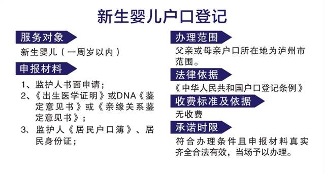 出生即可上户！新生婴儿落户登记窗口进驻西南医大附院康健中心院区(图5)