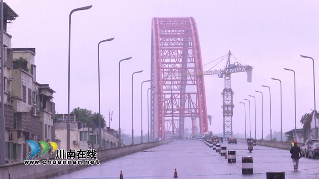 最新进展！合江长江公路大桥进入收尾阶段(图4)