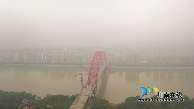 最新进展！合江长江公路大桥进入收尾阶段(图5)