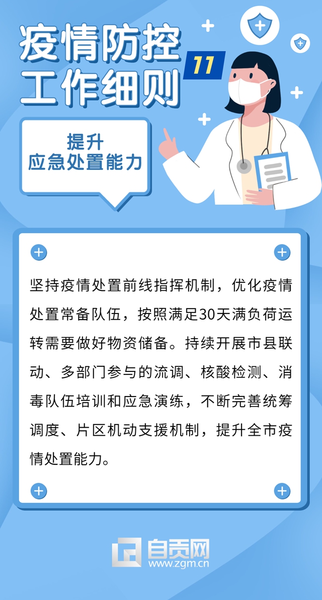 自贡发布最新疫情防控工作细则(图12)