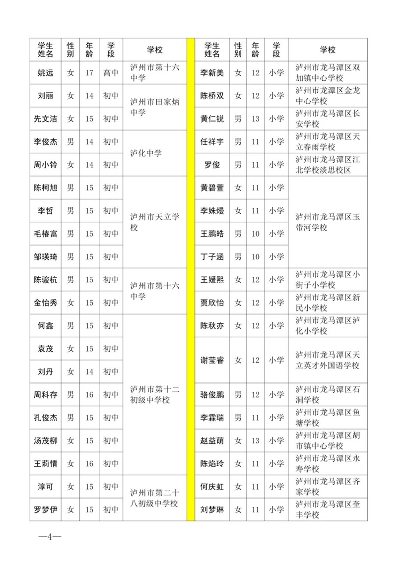 龙马潭：2020-2021学年度市级“三好”学生优秀学生干部和先进班集体的拟推荐公示(图4)